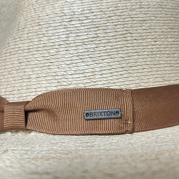 Brixton Women's Tan and Cream Hat - Picture 3 of 14